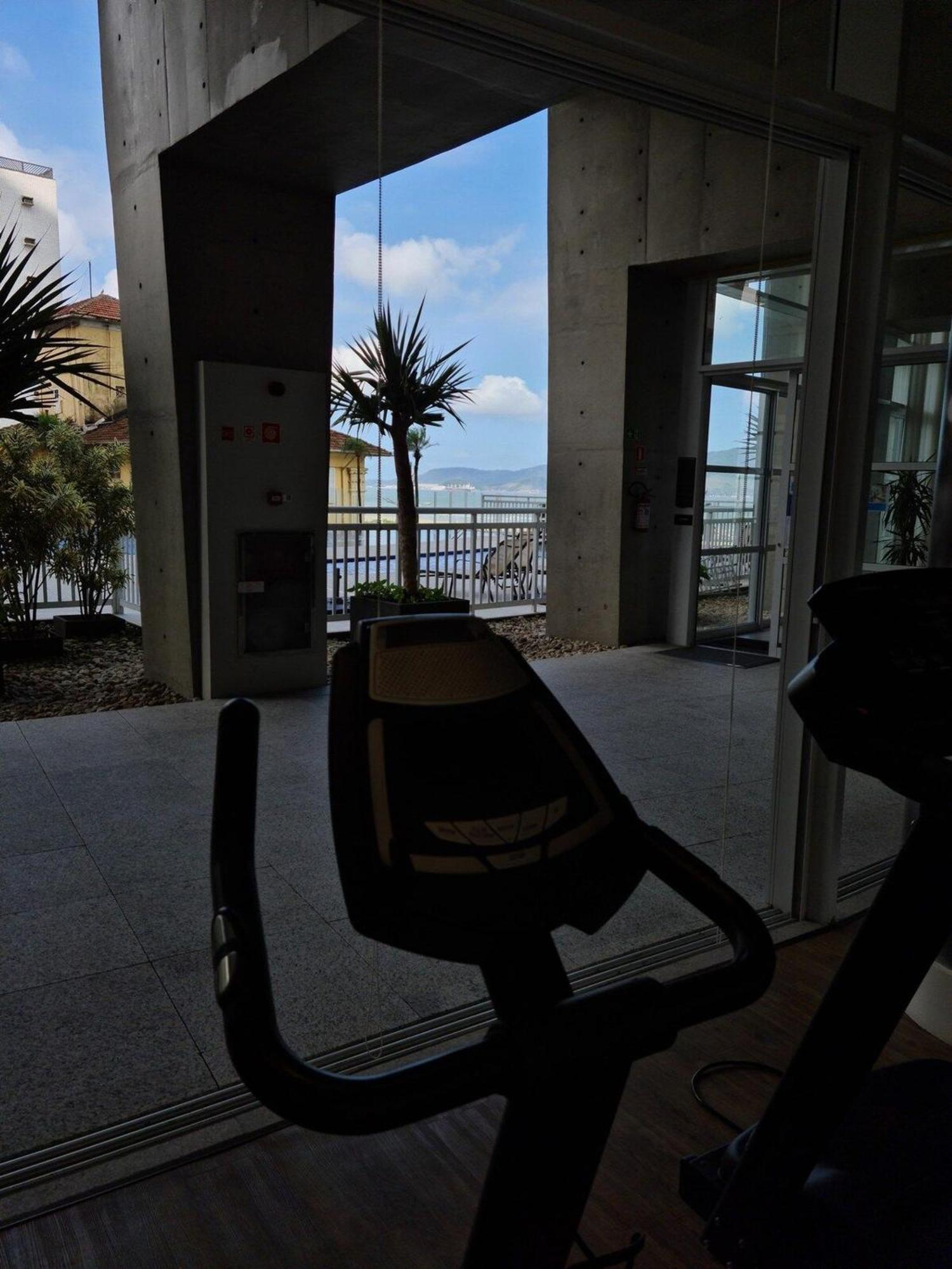 Studio Moderno Em Condominio De Luxo Pe Na Areia Santos  Bagian luar foto